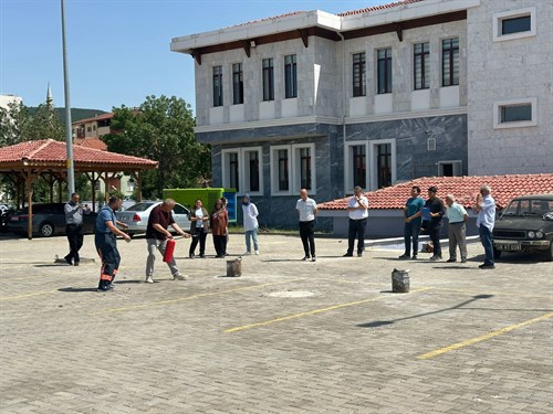 Yangın Eğitimi ve Tatbikatı Gerçekleştirildi.